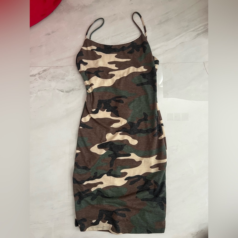 Fashion nova Camo mini dress